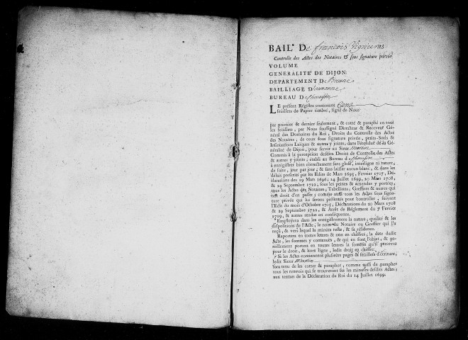 Registre du 20 janvier 1753 au 22 octobre 1754