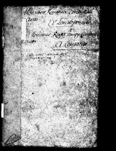 Registre du 18 juin 1736 au 8 septembre 1737