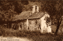 Bornay (Jura). La vielle chapelle du château. Chalon-sur-Saône,imprimerie Bourgeois Frères.