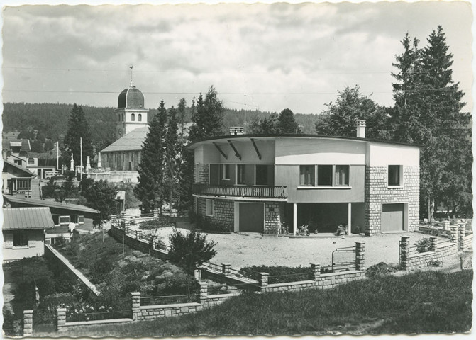 Les Rousses (Jura) - Depuis la Redoute - Les Editions de l'Est, E. Protet, 15 rue du Parlement, Dole (Jura).