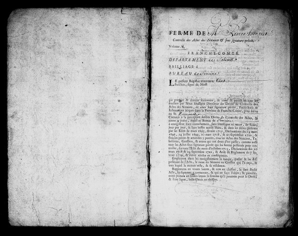 Registre du 18 juillet 1762 au 10 janvier 1764