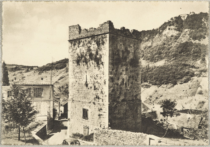 Salins-Les-Bains (Jura) - Tour carrée et Fort Saint-André