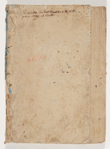 2 janvier 1789 - 12 février 1790.