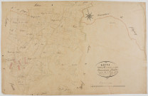 Légna, section A, Montadroit, feuille 2.géomètre : Singey