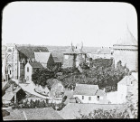 Reproduction d'une vue du château de Sillé-le-Guillaume.