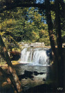 Les cascades du Hérisson (Jura). Saut de Château Garnier.