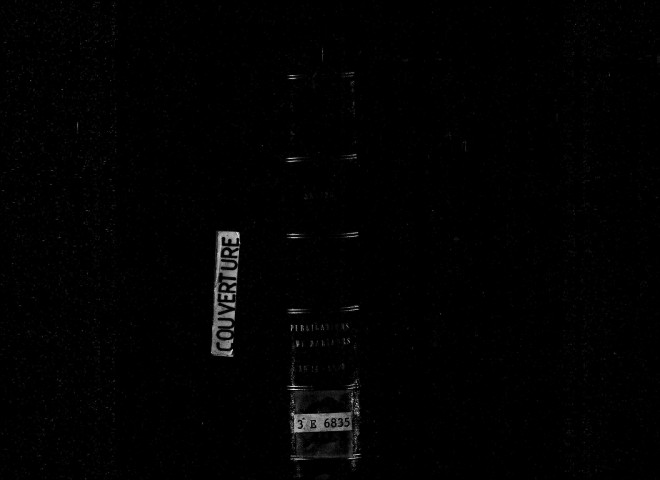 Publications de mariage an XI, an XIII-1808.