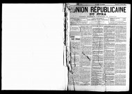 L'Union républicaine du Jura. 1908.