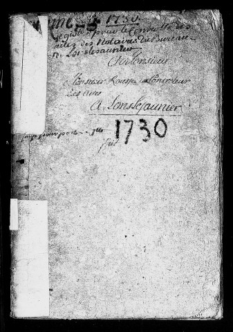 Registre du 1er février 1730 au 10 juin 1730