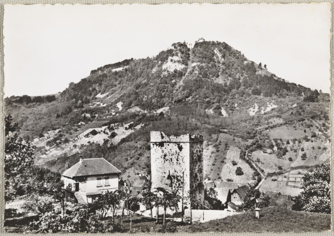 Salins-Les-Bains (Jura) - Tour carrée et Fort Saint-André