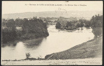 Châtillon - Environs de Lons-le-Saunier-les-Bains - La rivière de l'Ain à Châtillon
