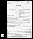 Résultats généraux, 1886, 1891. Listes nominatives, 1886, 1891. Population classée par profession, 1891.
