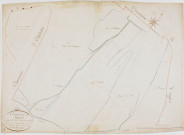 Morval, section A, Avenans, feuille 1.géomètre : Romand