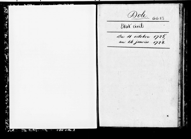 Baptêmes, mariages, sépultures.