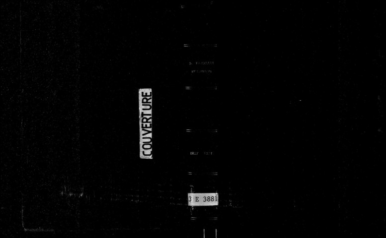 Naissances, mariages, décès, publications de mariage.