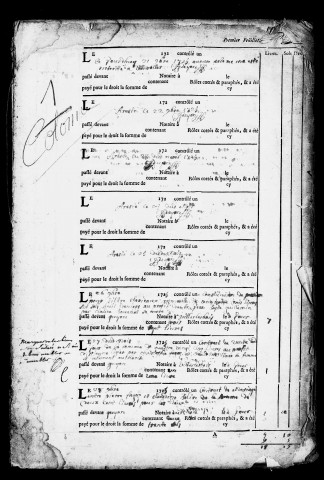 Registre du 21 novembre 1725 au 4 mars 1728