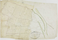 Gevry, section A, le Village, feuille 1.géomètre : Girardet
