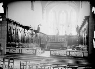 Eglise, les Cordeliers (intérieur). Lons-le-Saunier