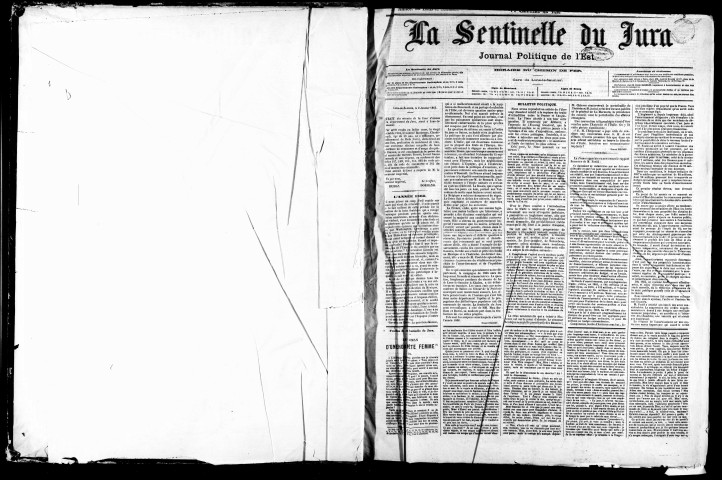 La Sentinelle du Jura.