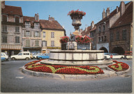 Arbois (Jura) - La place et la fontaine