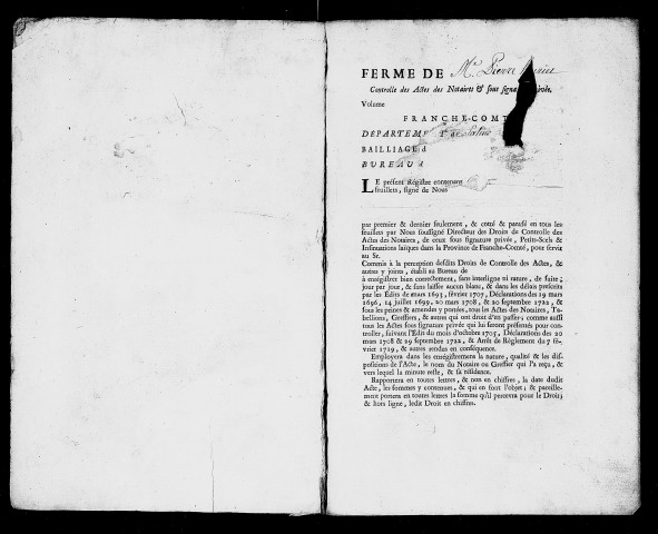 Registre du 18 septembre 1761 au 10 juin 1762