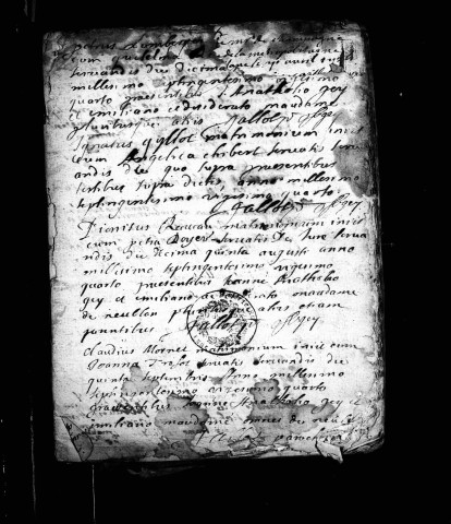 Série communale : baptêmes 1er octobre 1723 - 20 octobre 1731, mariages 1724 - 7 mai 1731.