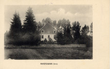 Santans (Jura). Maison de la famille Cour.