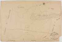Saint-Laurent-en-Grandvaux, section H, les Poncets, feuille 2.géomètre : Bénier