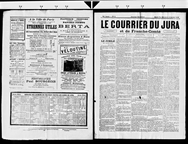 Le Courrier du Jura.