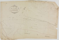 Louvenne, section E, la Pérouse, feuille 3.géomètre : Billet
