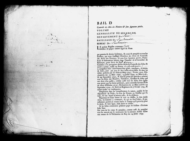 Registre du 11 août 1742 au 1er janvier 1743