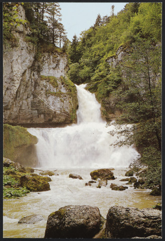 Images de Franche Comté - Environs de Champagnole - 39 Jura - Cascade de la Billaude