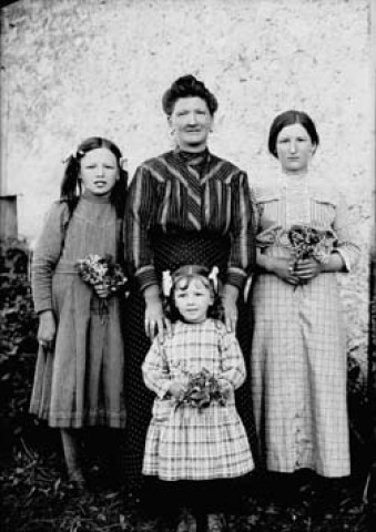 Famille Nicod. Crans