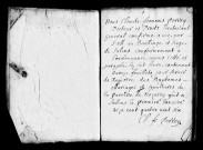 Baptêmes, mariages, sépultures 1686-1687, 1737-1746.