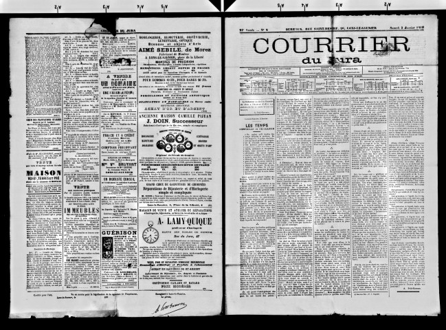 Le Courrier du Jura.