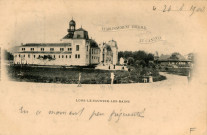 Lons-le-Saunier (Jura). L'établissement thermal et le Casino. L.Demay.
