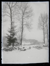 Paysage de neige (hiver 1925-1926).