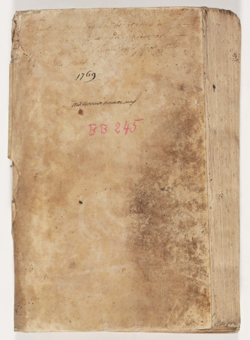 31 décembre 1768 - 31 décembre 1769.