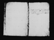 Série communale : baptêmes, mariages et sépultures, 3 août 1695-2 août 1703.