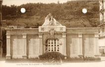 Saint-Claude (Jura). Le monument aux morts. Chalon-sur-Saône, imprimerie Bourgeois.