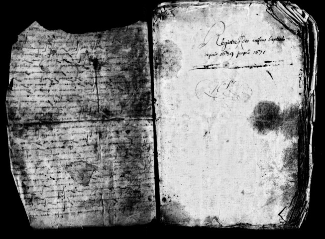Série communale : baptêmes, 1639 à 1671, mariages, 1640 à 1671.