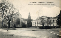 Lons-le-Saunier (Jura). 184. Le palais de justice et la chapelle de l'ancien grand séminaire. Lons-le-Saunier, G.B.