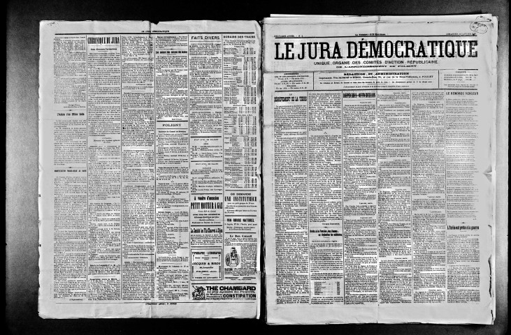 Le Jura démocratique (1915-1916)