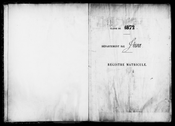 Premier volume. Matricules 1 à 560, 626 à 885, 1101 à 1420, 1461 à 1860, 1911 à 2229.