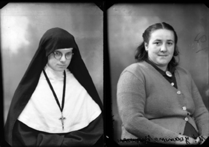 Identités. Mademoiselle Jeanine Magnien. Arsure / Soeur de Mièges