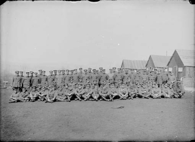 Militaires canadiens. Fanfare
