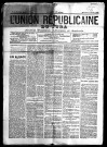 L'Union républicaine du Jura. 1919.