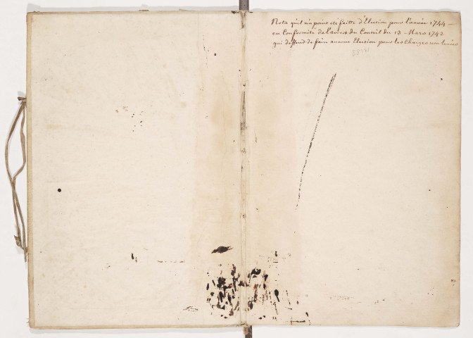 2 janvier - 29 décembre 1744.