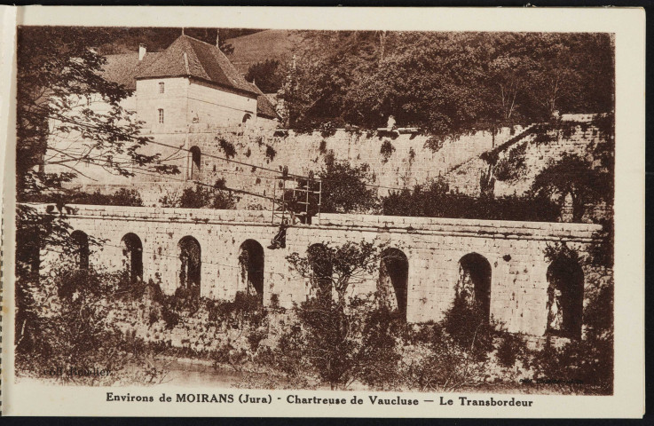 Environs de Moirans (Jura) - Chartreuse de Vaucluse - Le Transbordeur