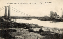 Chaussin (Jura). Le pont de Peseux (109m de long). Huguenin Bardet.